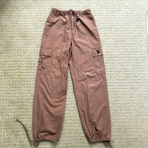 Brown Playboy Cargo Pants
